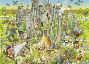 Jurassic Habitat Cartoons Jigsaw Puzzle By Heye