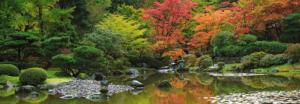 Zen Reflection Flower & Garden Panoramic Puzzle By Heye