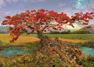 Strontium Tree Landscape Jigsaw Puzzle By Heye