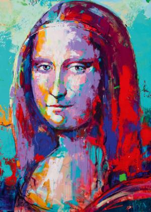 Mona Lisa Fine Art Jigsaw Puzzle By Heye