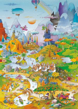 By The Lake Fantasy Jigsaw Puzzle By Heye