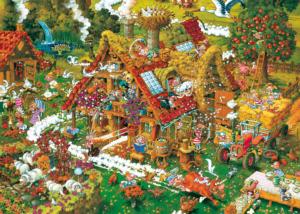 Funny Farm Farm Animal Jigsaw Puzzle By Heye