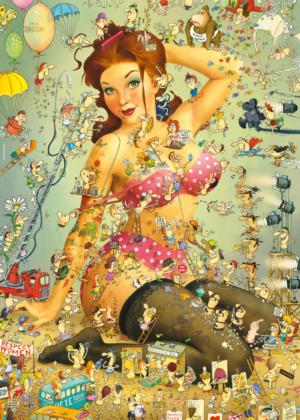 Insta-Girl's Life Nostalgic & Retro Jigsaw Puzzle By Heye