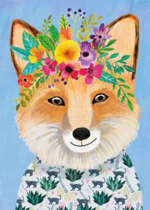 Friendly Fox Animals Jigsaw Puzzle By Heye