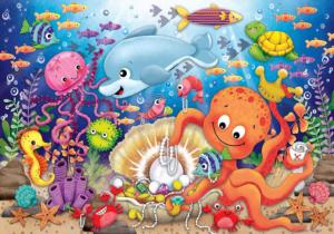 Fishie's Fortune - Scratch and Dent Fish Children's Puzzles By Ravensburger