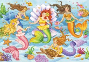 Queens of the Ocean Mermaids Children's Puzzles By Ravensburger