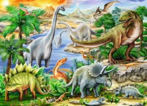 Prehistoric Life Dinosaurs Children's Puzzles By Ravensburger
