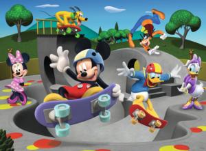 At the Skate Park (Mickey & Minnie) Movies / Books / TV Children's Puzzles By Ravensburger