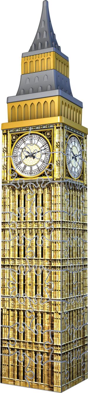Mini Big Ben Mini Puzzle London & United Kingdom Miniature Puzzle By Ravensburger