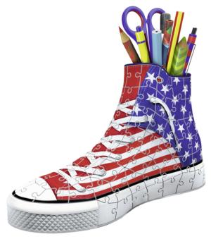 Sneaker American Style Flags 3D Puzzle By Ravensburger