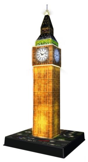 Big Ben - Night Edition London & United Kingdom 3D Puzzle By Ravensburger