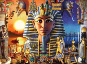 Pharaoh’s Legacy Sunrise & Sunset Large Piece By Ravensburger