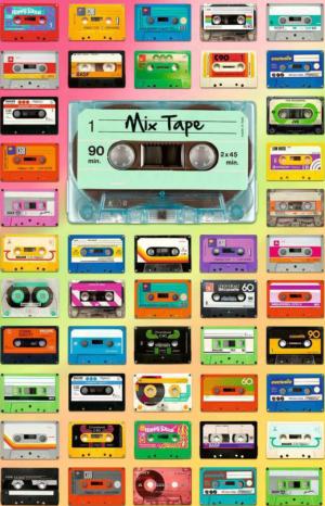 Mix Tape Collage Jigsaw Puzzle By Ravensburger