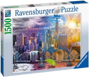 Day & Night NYC Skyline New York Jigsaw Puzzle By Ravensburger