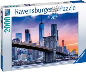 Skyline New York Sunrise & Sunset Jigsaw Puzzle By Ravensburger
