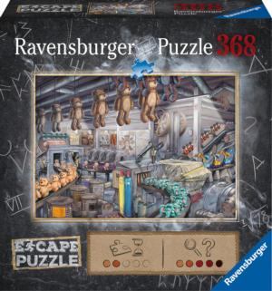 ESCAPE PUZZLE: The Toy Factory Game & Toy Escape / Murder Mystery By Ravensburger