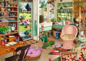 The Garden Shed Around the House Jigsaw Puzzle By Ravensburger
