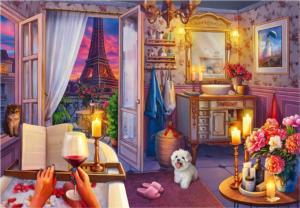Cozy Bathroom Around the House Jigsaw Puzzle By Ravensburger