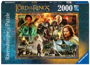 The Lord Of The Rings: The Return of the King Books & Reading Jigsaw Puzzle By Ravensburger
