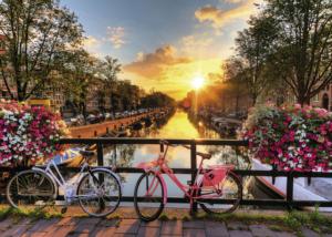 Bicycles in Amsterdam Bicycle Jigsaw Puzzle By Ravensburger