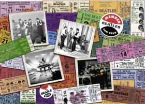 Beatles: Tickets Collage Jigsaw Puzzle By Ravensburger