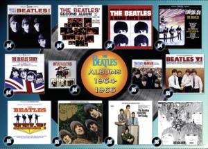 Beatles: Albums 1964-66 Nostalgic / Retro Jigsaw Puzzle By Ravensburger