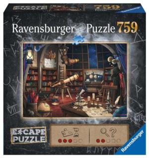 ESCAPE PUZZLE:  Space Observatory Books & Reading Escape / Murder Mystery By Ravensburger