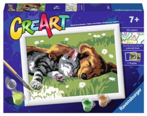 Sleeping Cat and Dog By Ravensburger