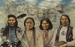 Original Founding Fathers Native American Jigsaw Puzzle By SunsOut