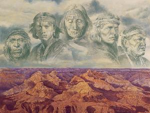 Grandfather Earth Native American Jigsaw Puzzle By SunsOut
