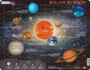 Solar System Educational Children's Puzzles By Larsen Puzzles
