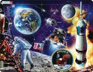 Apollo 11 Educational Children's Puzzles By Larsen Puzzles
