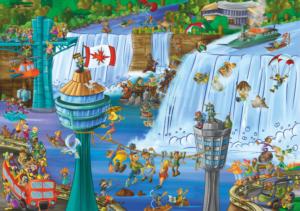 Niagara Falls Waterfall Jigsaw Puzzle By D-Toys