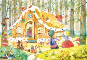 Hansel And Gretel Movies / Books / TV Children's Puzzles By D-Toys
