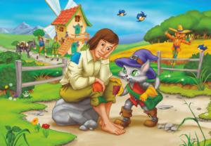Puss In Boots Movies & TV Children's Puzzles By D-Toys