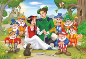 Snow White Movies / Books / TV Children's Puzzles By D-Toys