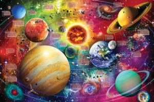 Smithsonian - Solar System Space Floor Puzzle By RoseArt