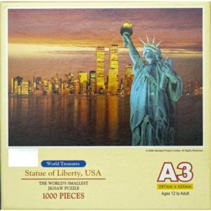 Statue Of Liberty, USA Mini Puzzle New York Miniature Puzzle By Tomax Puzzles