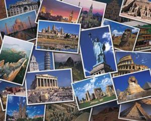 World Heritage Lenticular Landmarks / Monuments 3D Puzzle By Tomax Puzzles