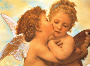 Putto's Kiss Angel Jigsaw Puzzle By Tomax Puzzles