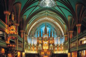 Notre-Dame De Montreal Canada Churches Jigsaw Puzzle By Tomax Puzzles