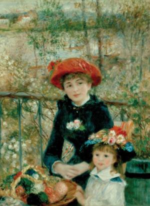 Two Sisters On The Terrace Impressionism & Post-Impressionism Jigsaw Puzzle By Tomax Puzzles