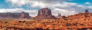 Monument Valley, USA National Parks Panoramic Puzzle By Tomax Puzzles