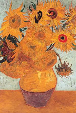Sunflowers Impressionism & Post-Impressionism Jigsaw Puzzle By Tomax Puzzles