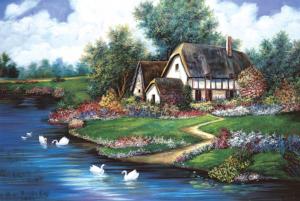 Flourishing Spring Garden Jigsaw Puzzle By Tomax Puzzles