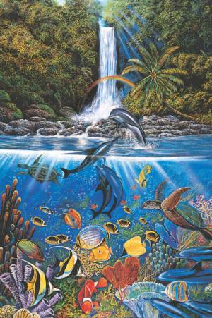The Infinite Way Waterfall Jigsaw Puzzle By Tomax Puzzles