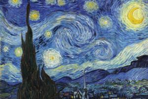 Starry Night Impressionism & Post-Impressionism Jigsaw Puzzle By Tomax Puzzles