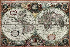 Historical World Map Maps & Geography Jigsaw Puzzle By Tomax Puzzles