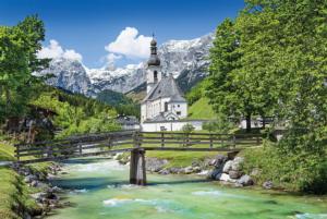 Church in Ramsau, Germany Germany Jigsaw Puzzle By Tomax Puzzles