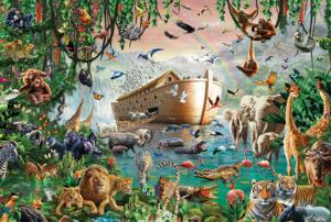 Noah's Ark Boat Jigsaw Puzzle By Tomax Puzzles